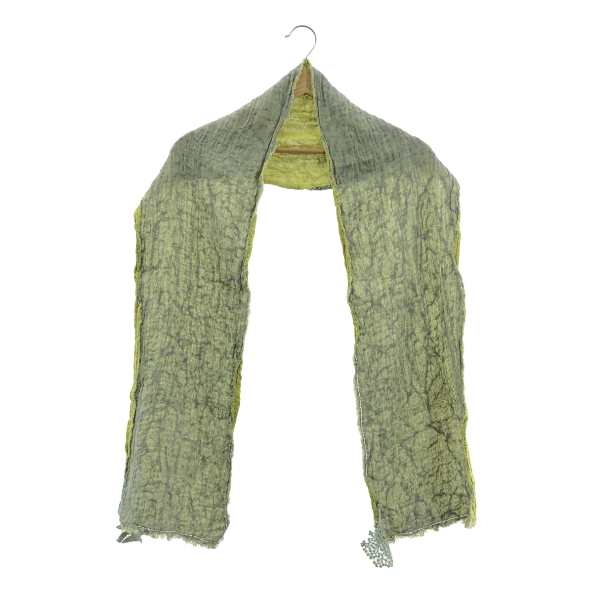 米娜·佩爾霍寧 / 米娜·佩爾霍寧 | 米娜·佩爾霍寧森林遊行雙色披肩 |黃色/灰色