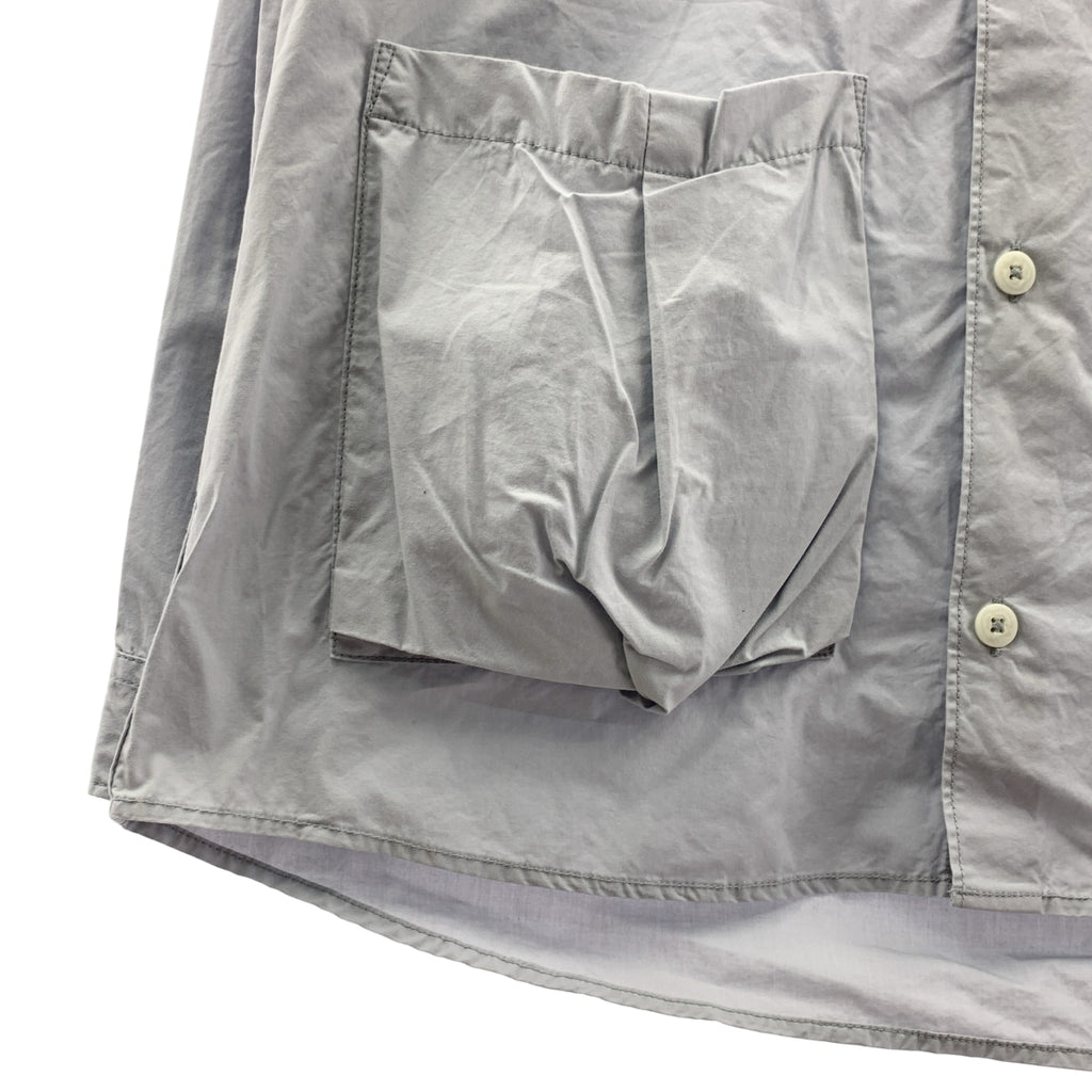 【成色極佳】KUON | 束腰長袖襯衫 | M碼 | 淺藍色 | 男士