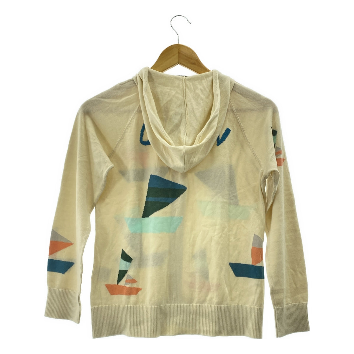 Sally Scott / サリースコット | コットン ニット ジップアップ フーディ | M | メンズ