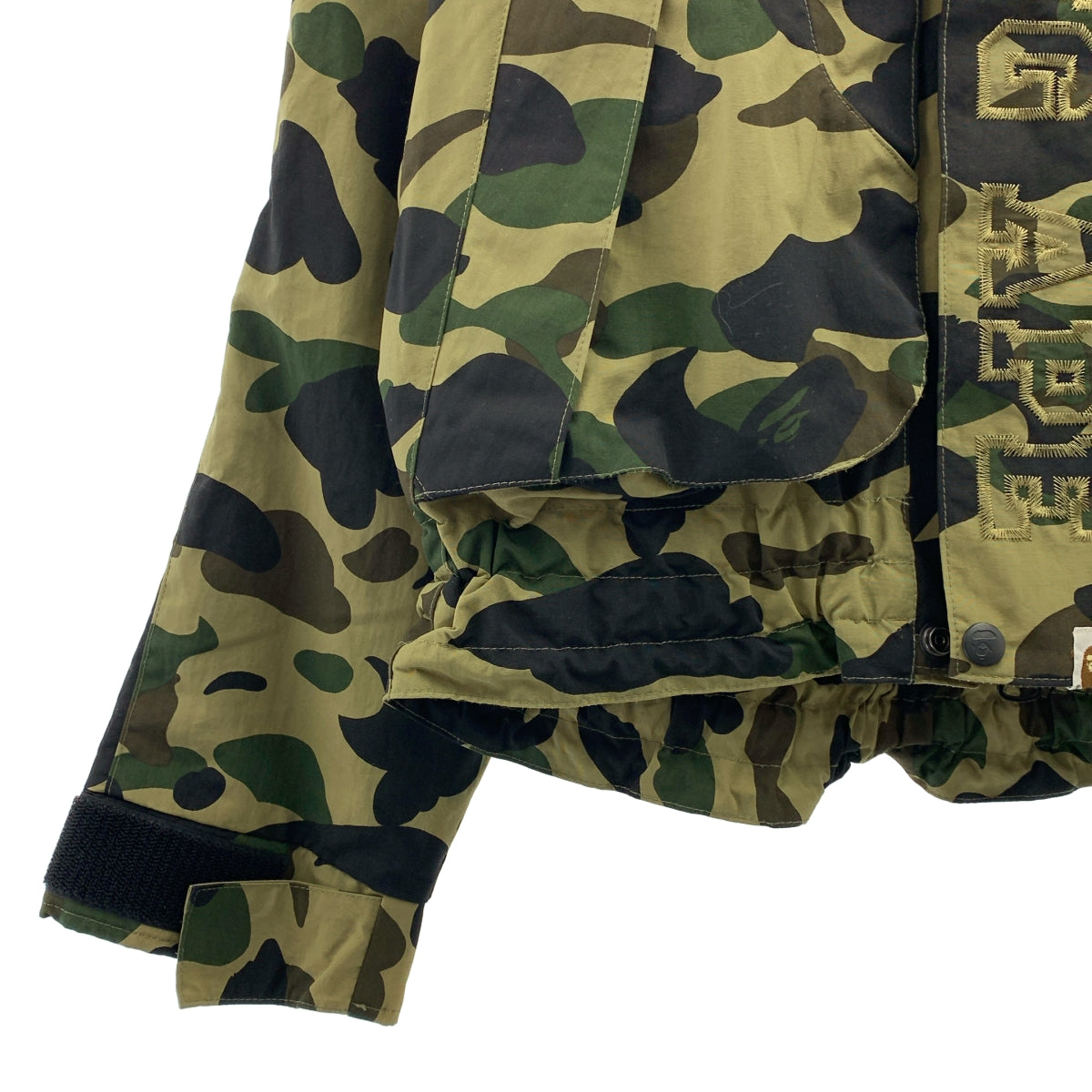 A BATHING APE / アベイシングエイプ | カモフラ ナイロン ロゴ エン