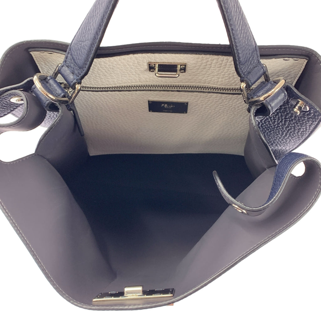 FENDI / 펜디 | 피카 부 엑스라이트 핏 2way 가죽 토트 백 |