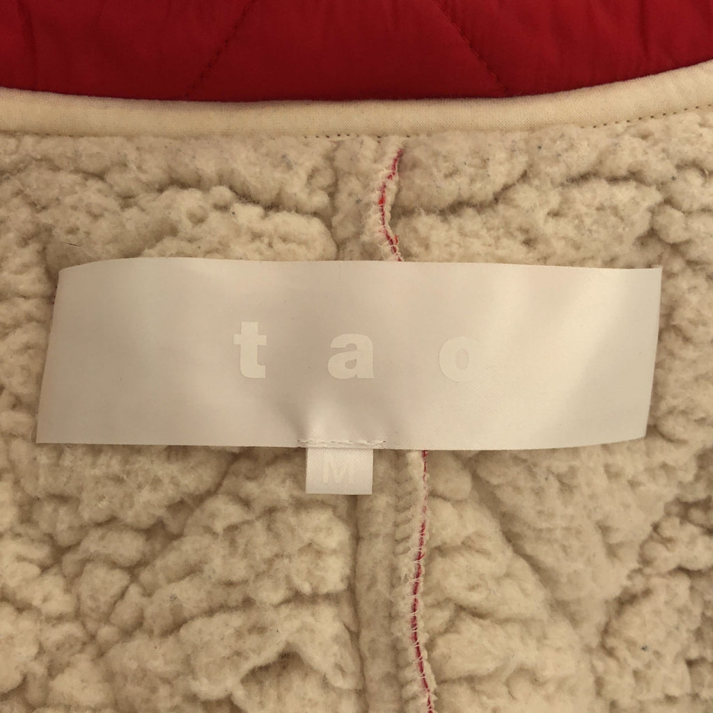 tao COMME des GARÇONS | 2022 秋冬系列 | 絎縫圓領大衣 | M 碼 | 女款