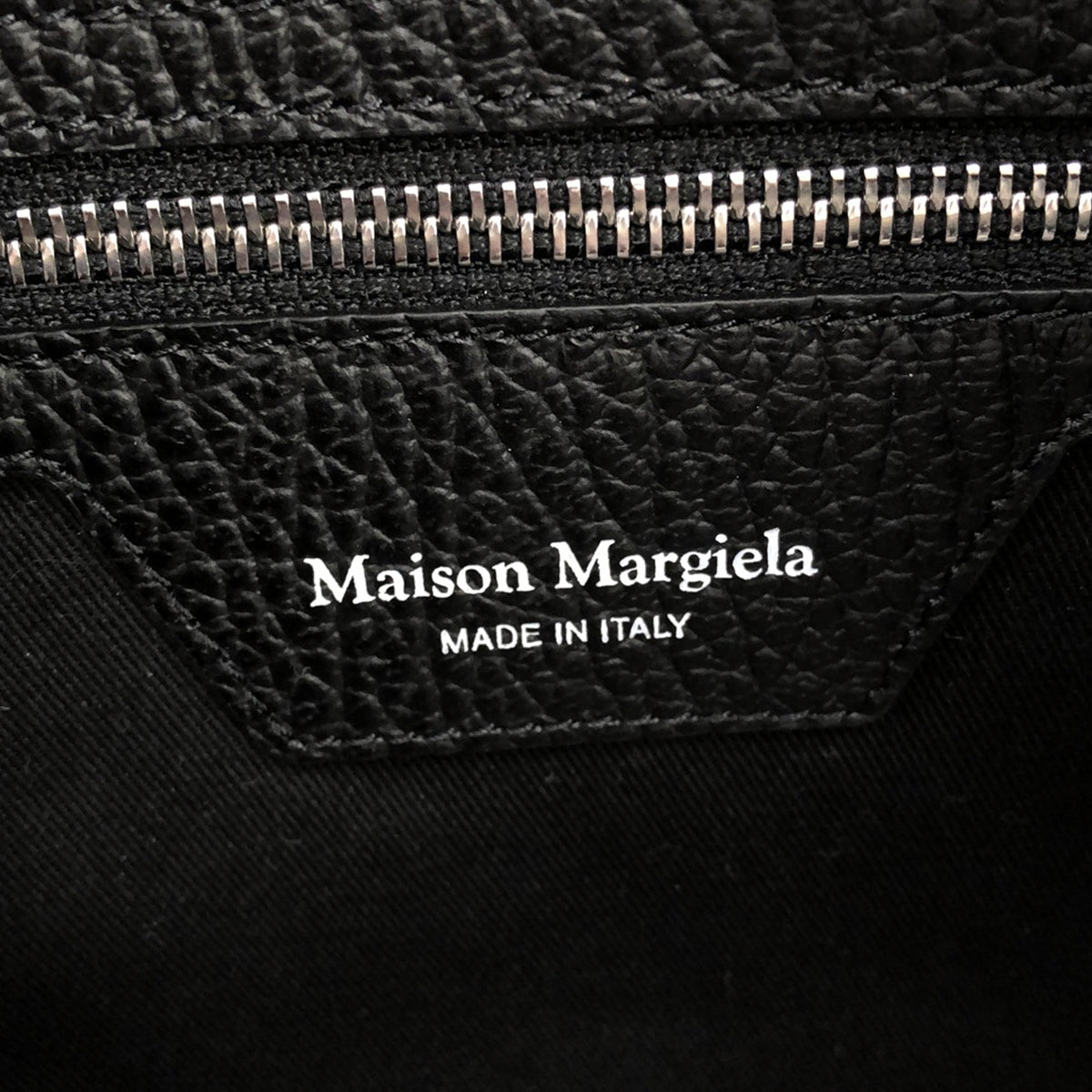 Maison Margiela / メゾンマルジェラ | 2022SS | 2way ショルダー付き 5AC プリント レザー切替 トートバッグ |