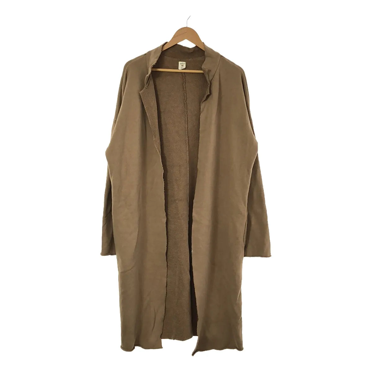 天哪 |棉質長袍外套 |免費 |米色 |女性的