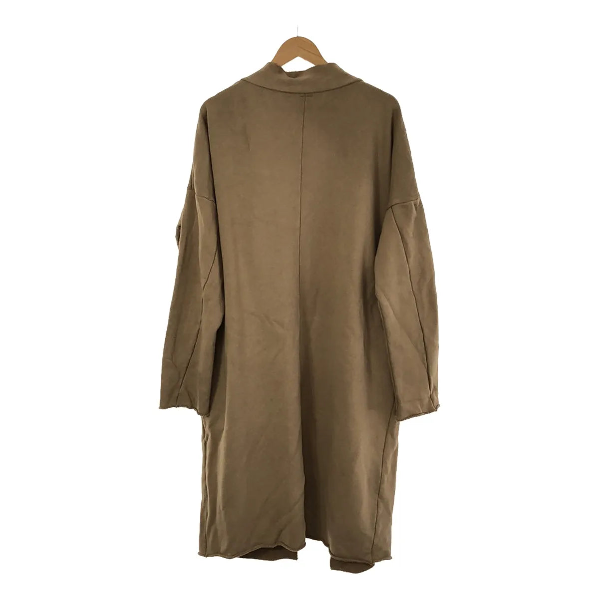 天哪 |棉質長袍外套 |免費 |米色 |女性的