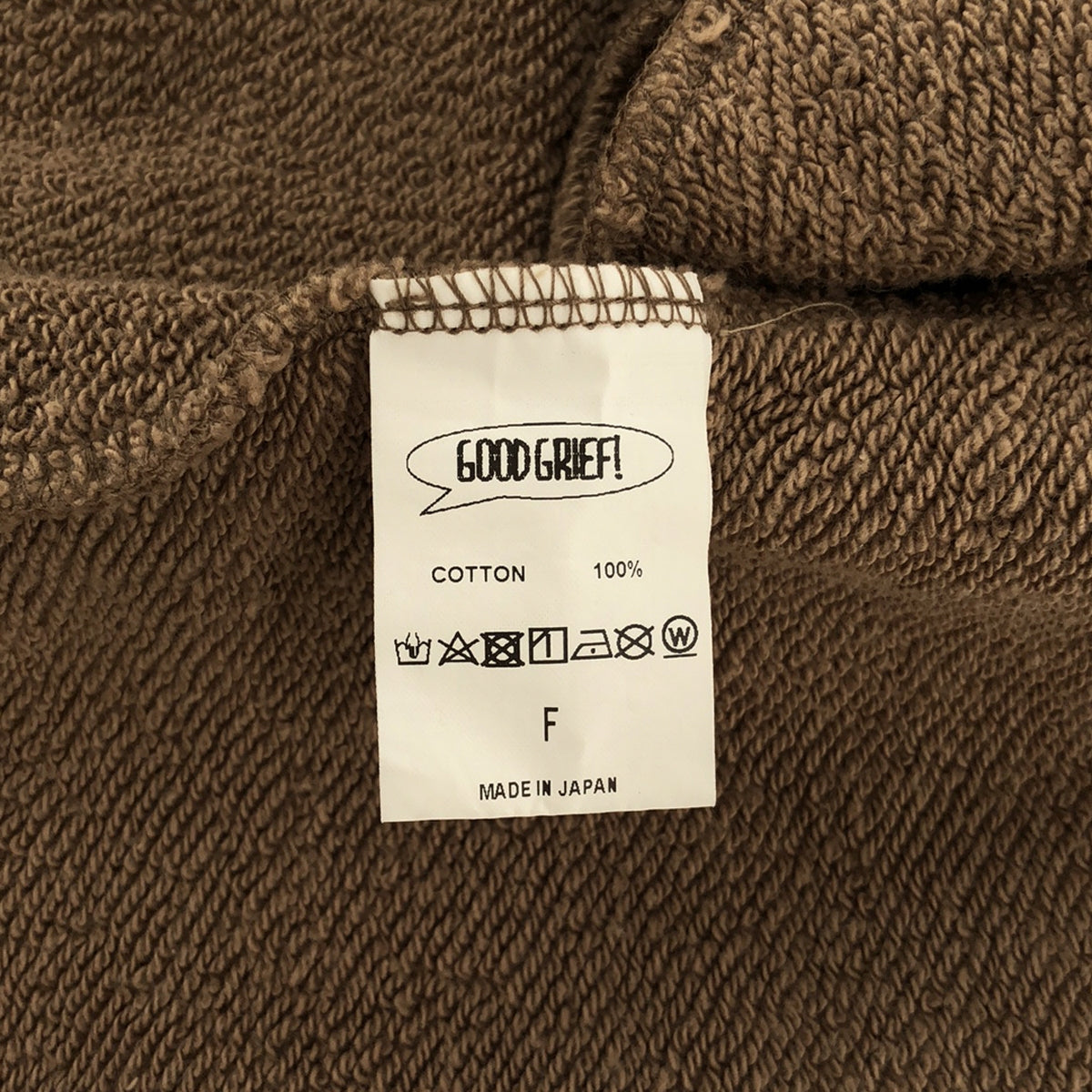 GOOD GRIEF / グッドグリーフ | コットンガウンコート | FREE | ベージュ | レディース