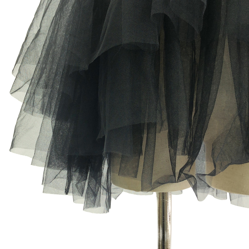 noir kei ninomiya / 느와르 케이니노미야 | 2024SS | 튤 볼륨 비스체 탑스 블라우스 | S |