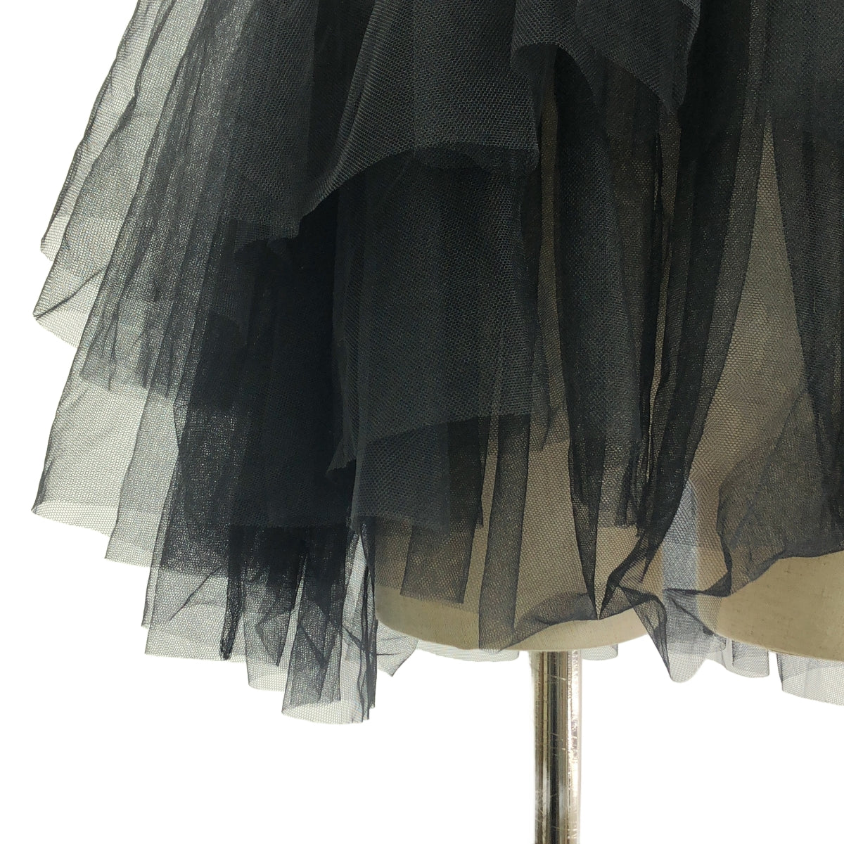 noir kei ninomiya / 느와르 케이니노미야 | 2024SS | 튤 볼륨 비스체 탑스 블라우스 | S |