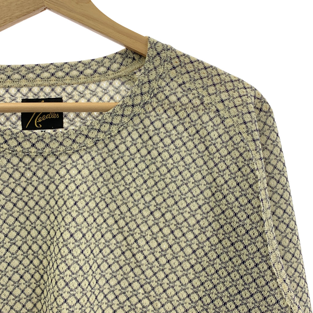 Needles / ニードルス | L/S U-Neck Tee - R/PE Russell / パピヨン ニット カットソー | M | メンズ