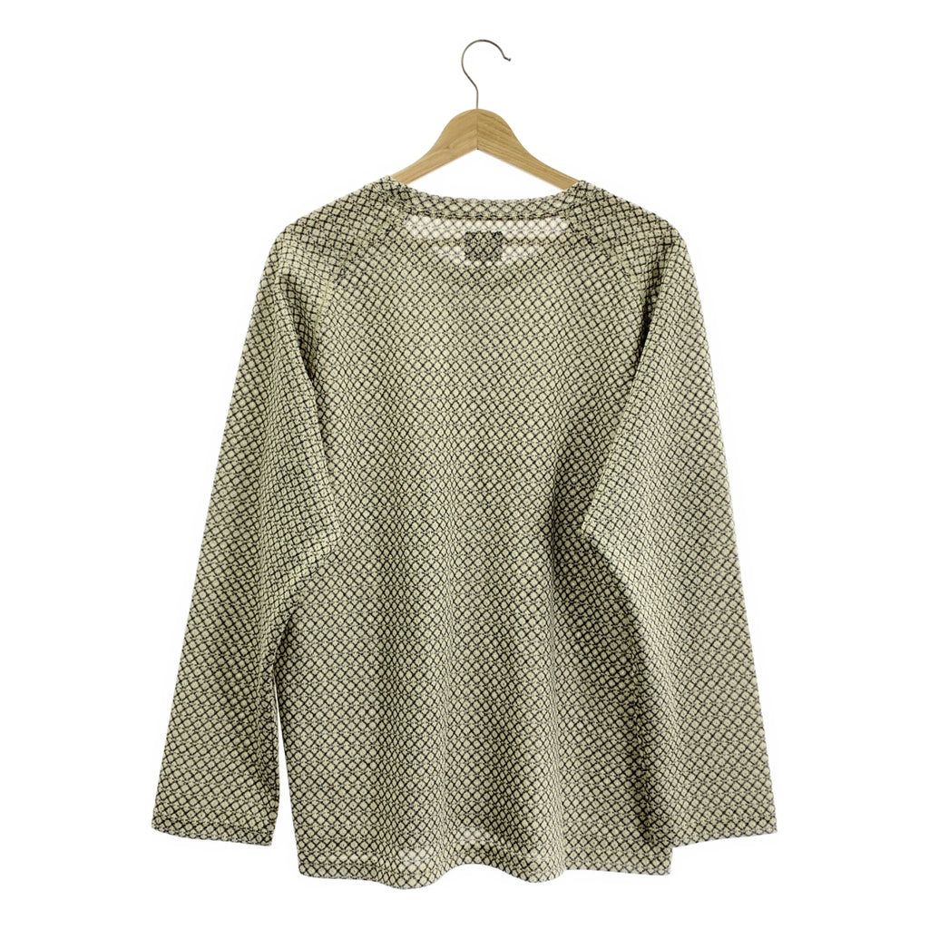 Needles / ニードルス | L/S U-Neck Tee - R/PE Russell / パピヨン ニット カットソー | M | メンズ