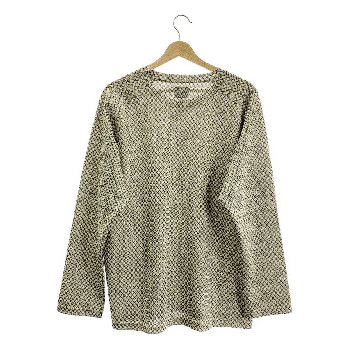 Needles / 니들스 | L/S U-Neck Tee - R/PE Russell / 빠삐용 니트 컷소우 | M | 남성