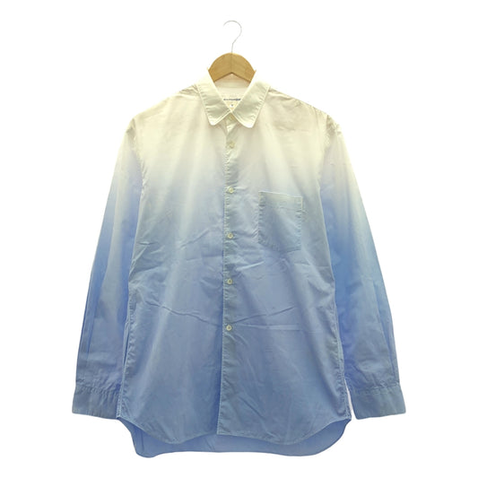 COMME des GARCONS SHIRT / コムデギャルソンシャツ | 2009SS | グラデーション コットン シャツ | M | メンズ