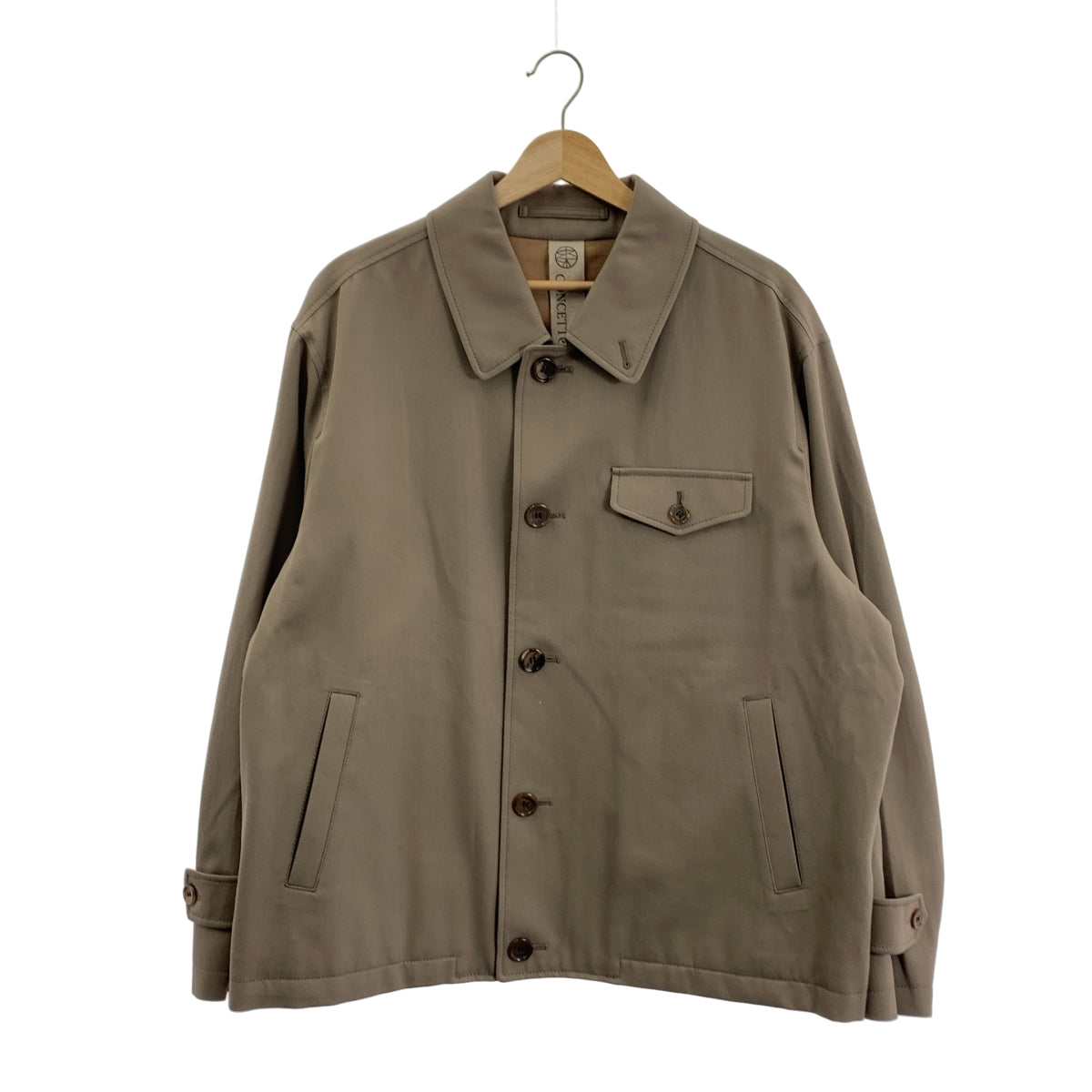 CONCETTO / コンチェット | A-2 DECK JACKET ウール コットン ジャケット | M | メンズ