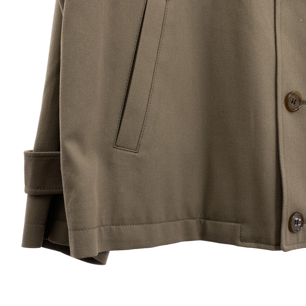 CONCETTO / コンチェット | A-2 DECK JACKET ウール コットン ジャケット | M | メンズ