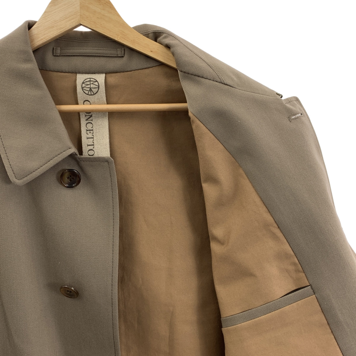 CONCETTO / コンチェット | A-2 DECK JACKET ウール コットン ジャケット | M | メンズ