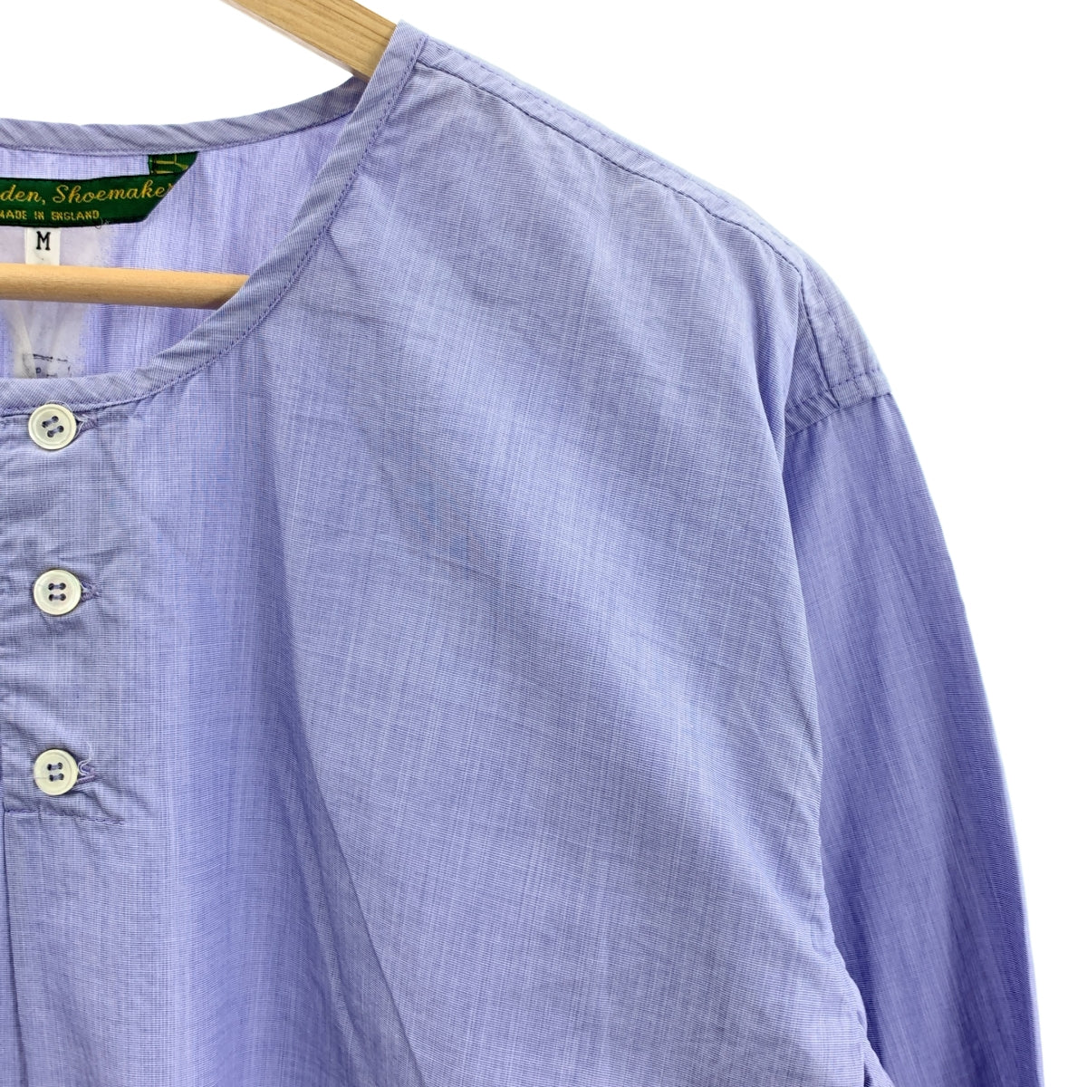 Paul Harnden / ポールハーデン | W.Shirt & collar ヘンリーネック プルオーバーシャツ | M | レディース