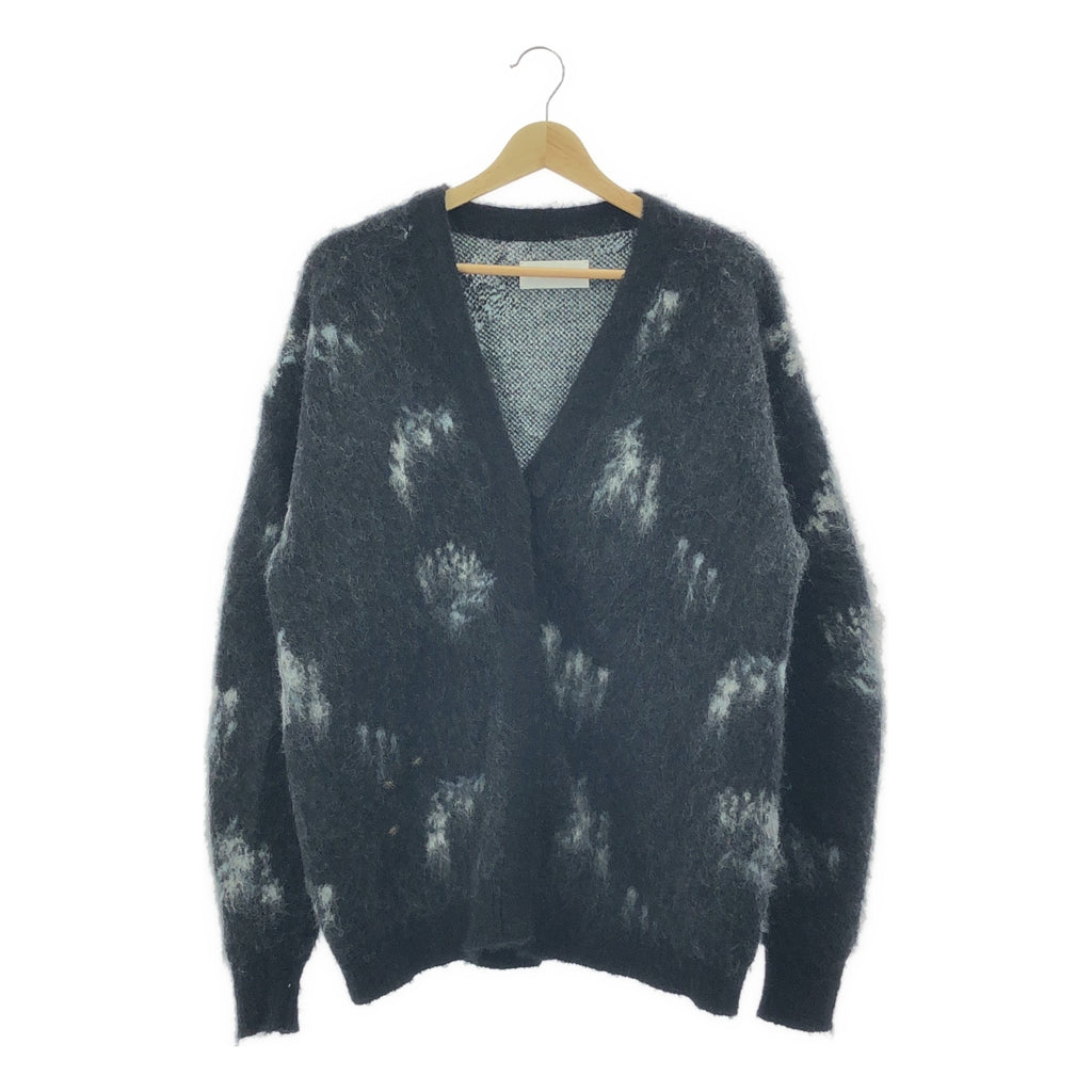 Mame Kurogouchi / 마메쿠로고우치 | 2022AW | 이세탄 별주 Wool Mohair Floral Knitted Cardigan 울 모헤야