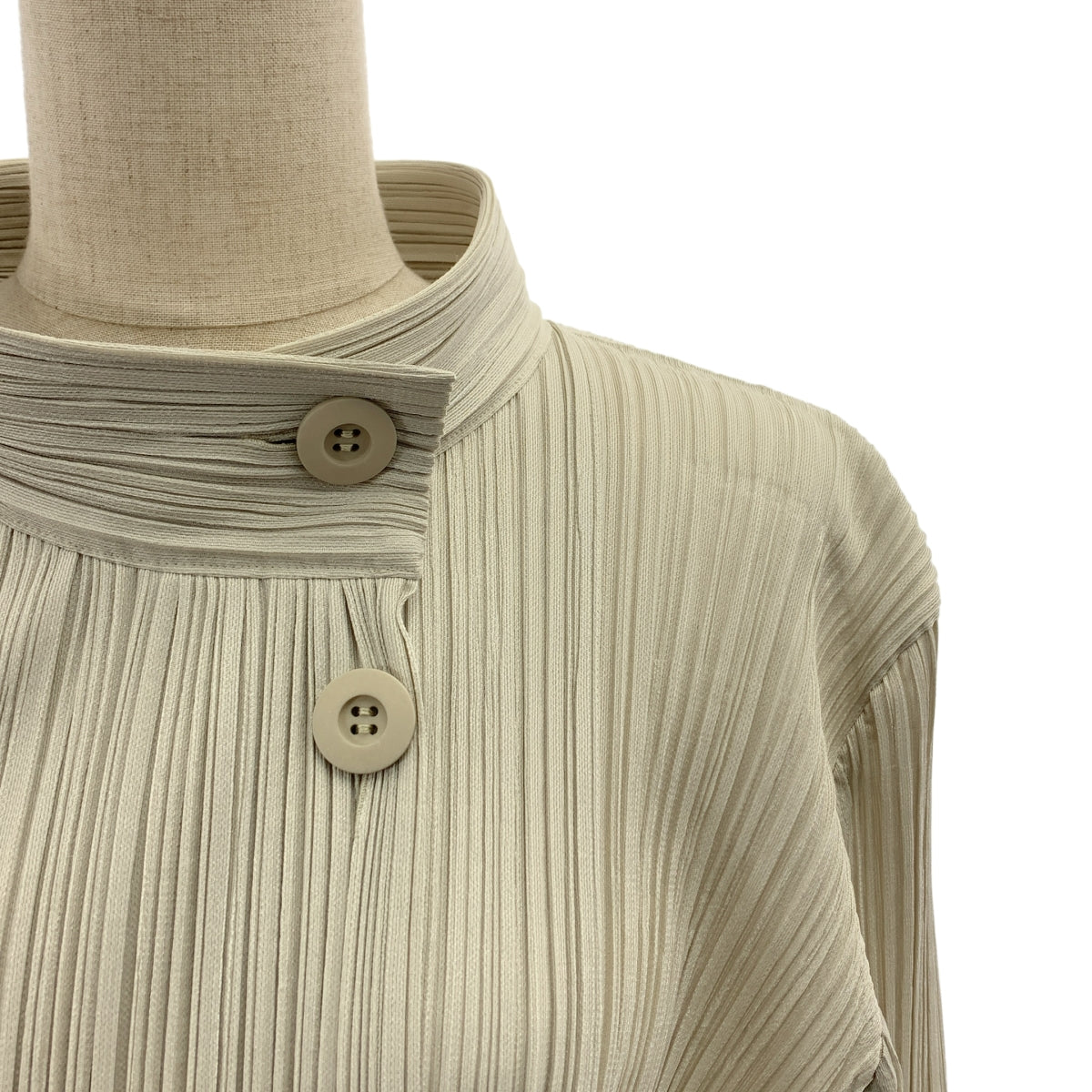 褶襉設計 三宅一生 | 單排扣外套 | 4碼 | 女款