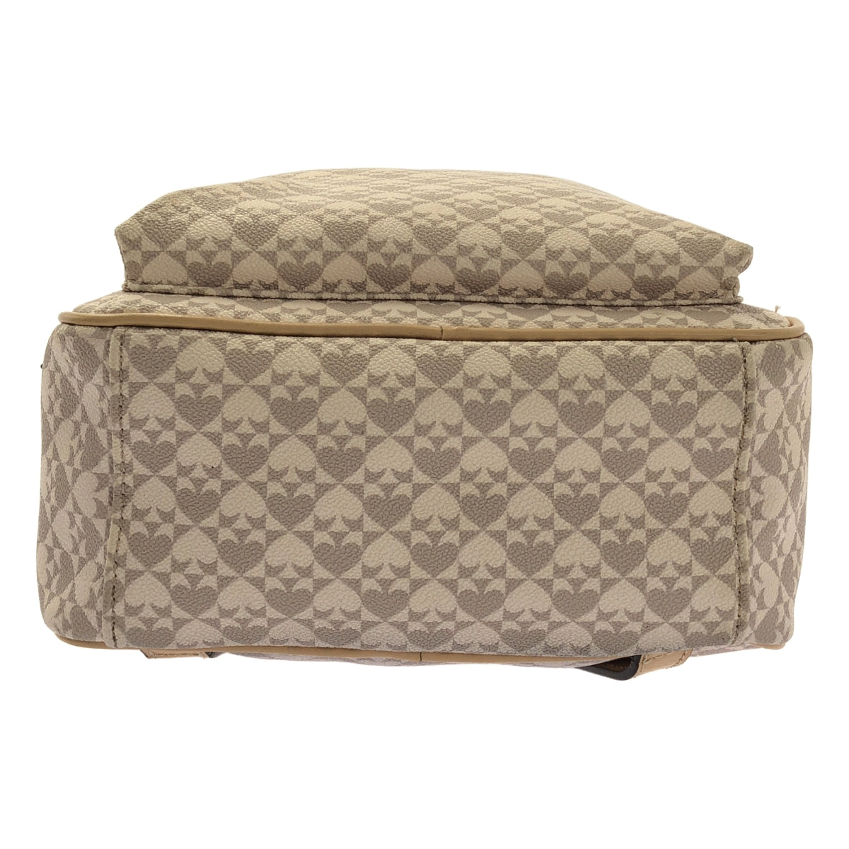 KATE SPADE / 케이트 스페이드 | 총 무늬 PVC 백팩 | 베이지계 | 여성