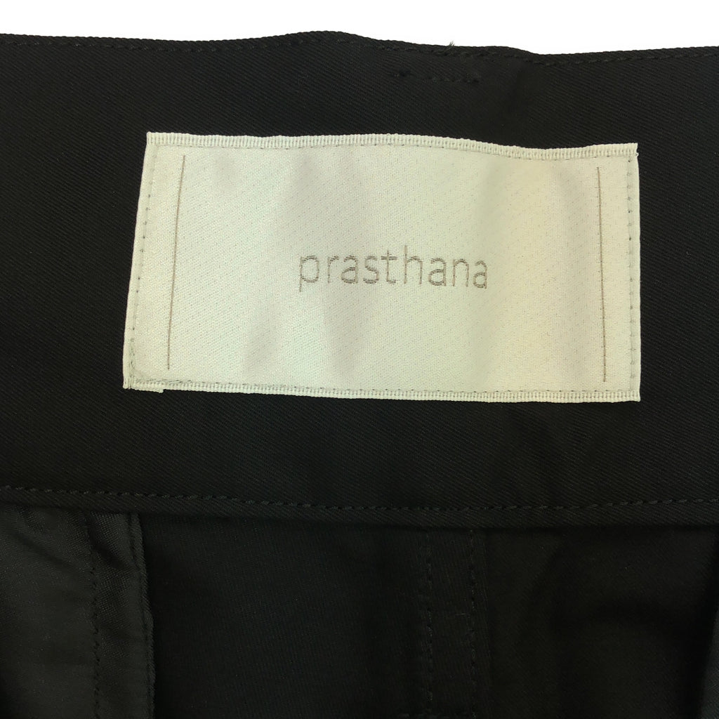 【신품】 prasthana / 프라스타나 | hang strings cargo trousers / 바지 | M | 블랙 | 남성