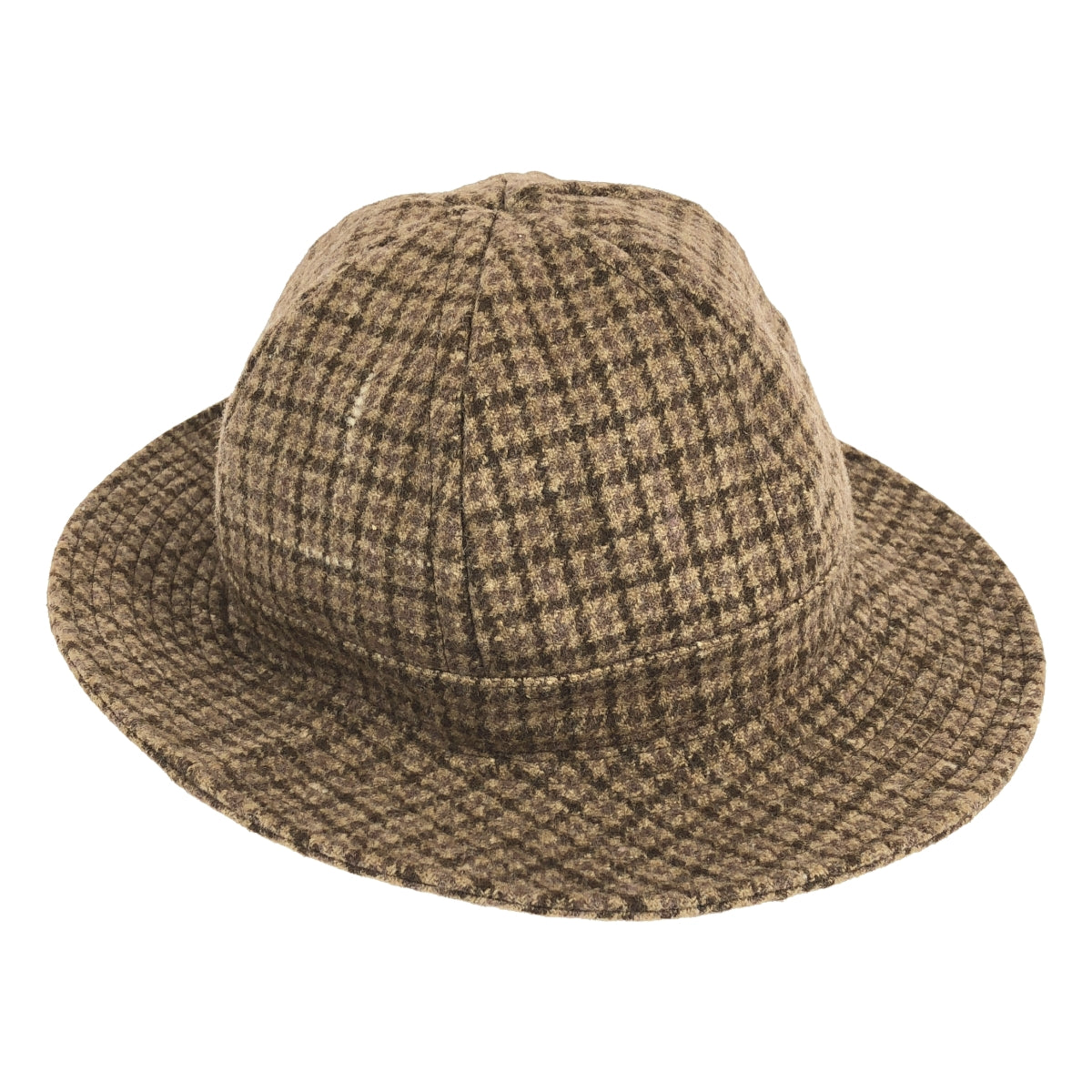 YAECA WRITE | Wool houndstooth pattern 6 panel hat | ONE | Others