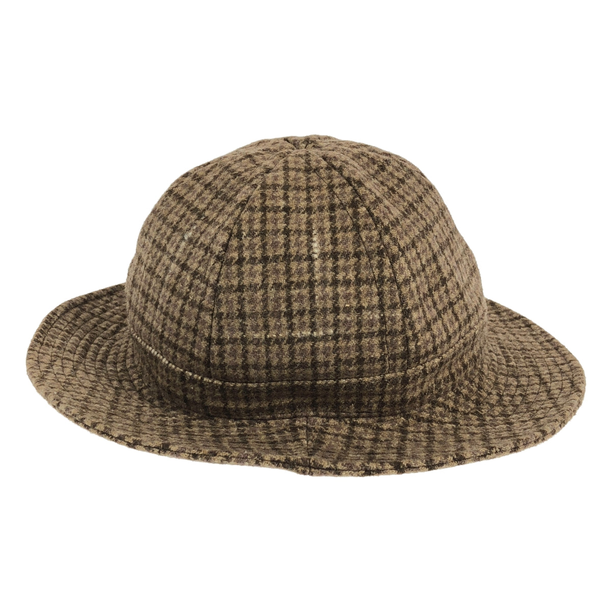 YAECA WRITE | Wool houndstooth pattern 6 panel hat | ONE | Others