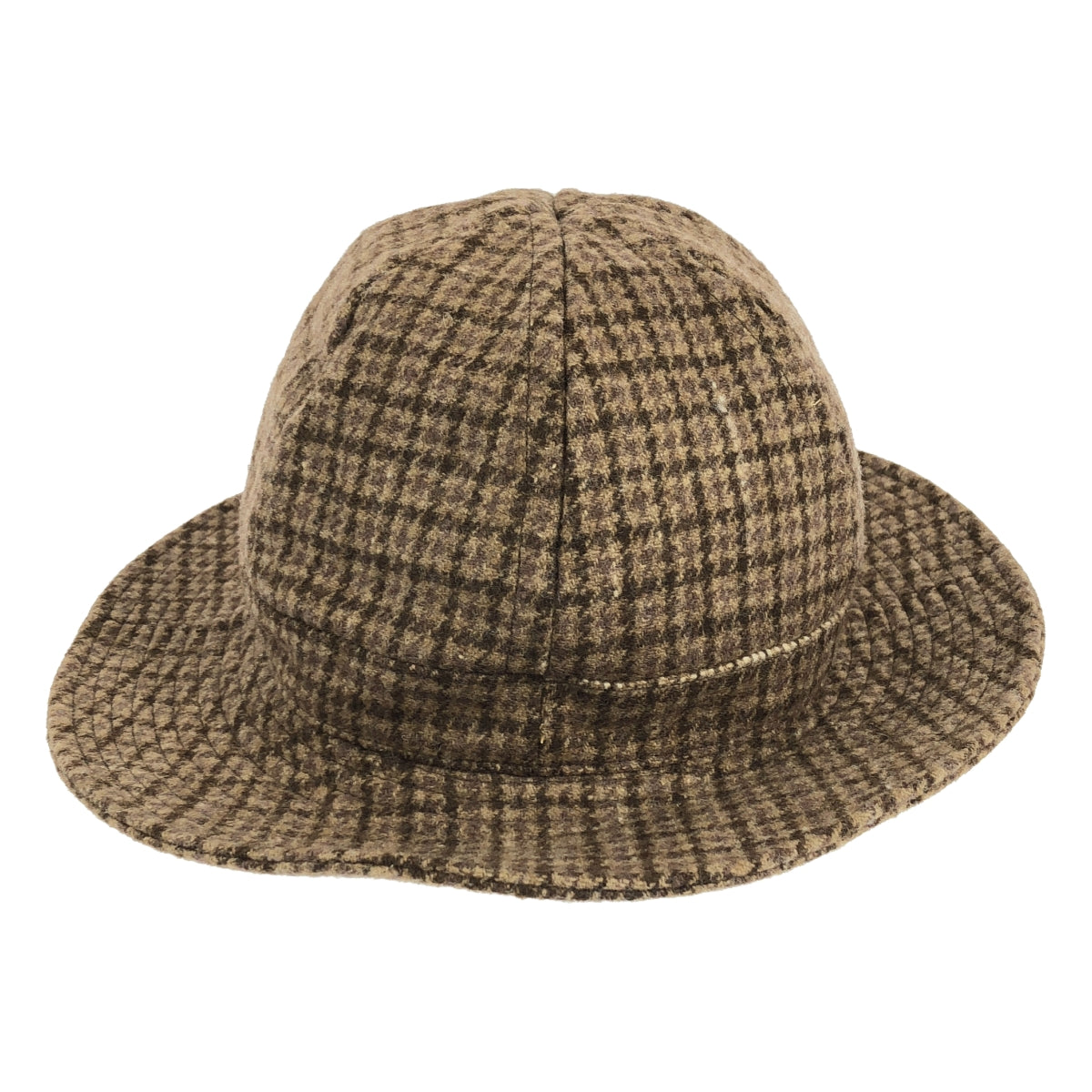 YAECA WRITE | Wool houndstooth pattern 6 panel hat | ONE | Others