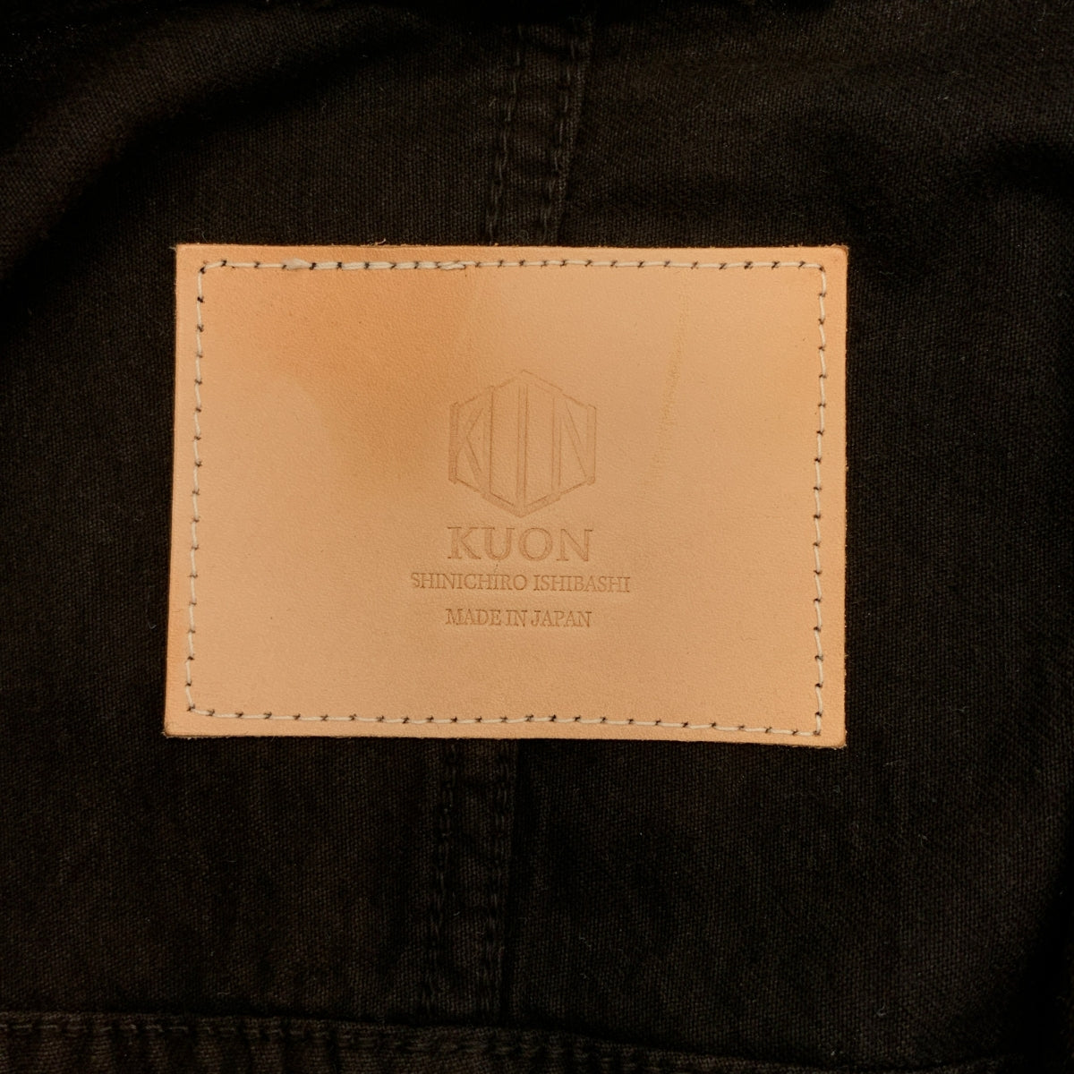 KUON / 쿠온 | 더블 어저스터 워크 재킷 | 작은 | 남성