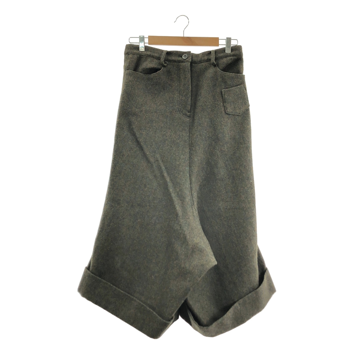 REGULATION Yohji Yamamoto | 羊毛粗花呢闊腿褲 | 2碼 | 男士