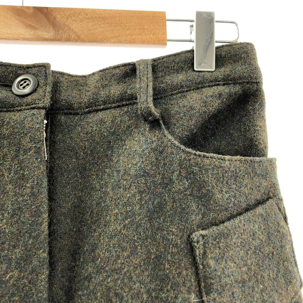 REGULATION Yohji Yamamoto | 羊毛粗花呢闊腿褲 | 2碼 | 男士