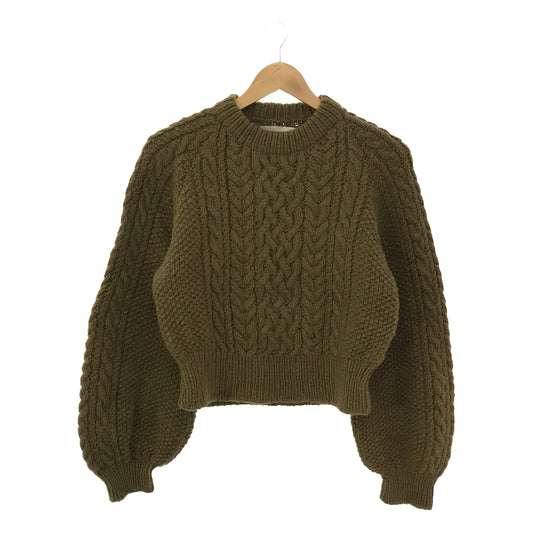 TODAYFUL | "Cable Wool Knit" | F | Khaki | Women's