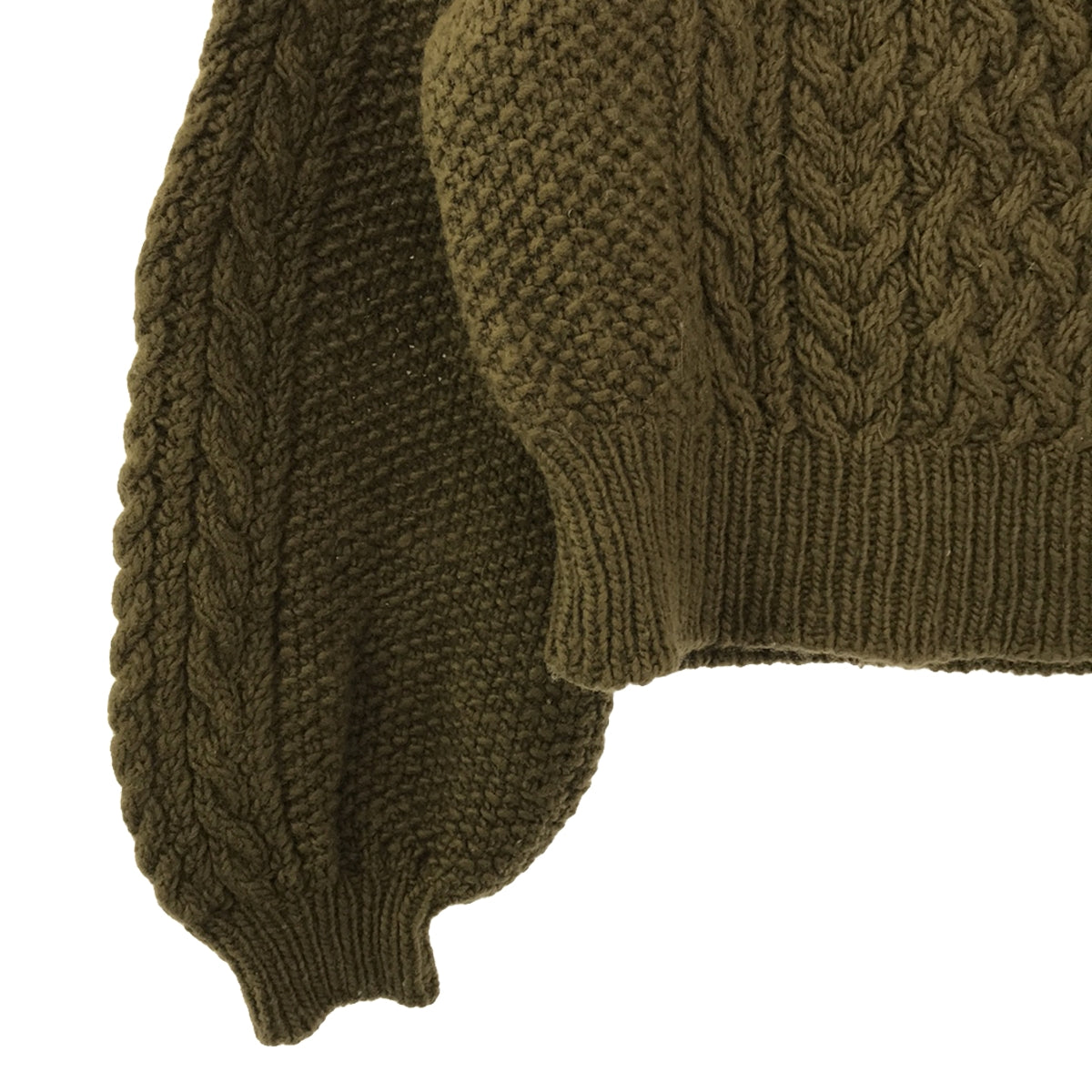 TODAYFUL | "Cable Wool Knit" | F | Khaki | Women's