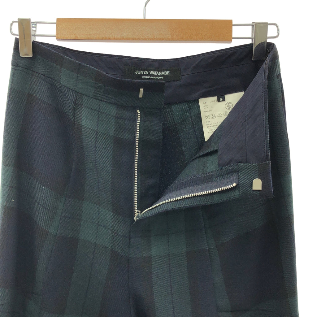 JUNYA WATANABE COMME des GARCONS / ジュンヤワタナベ | 2011AW | チェック ワイド フレア パンツ | S | レディース