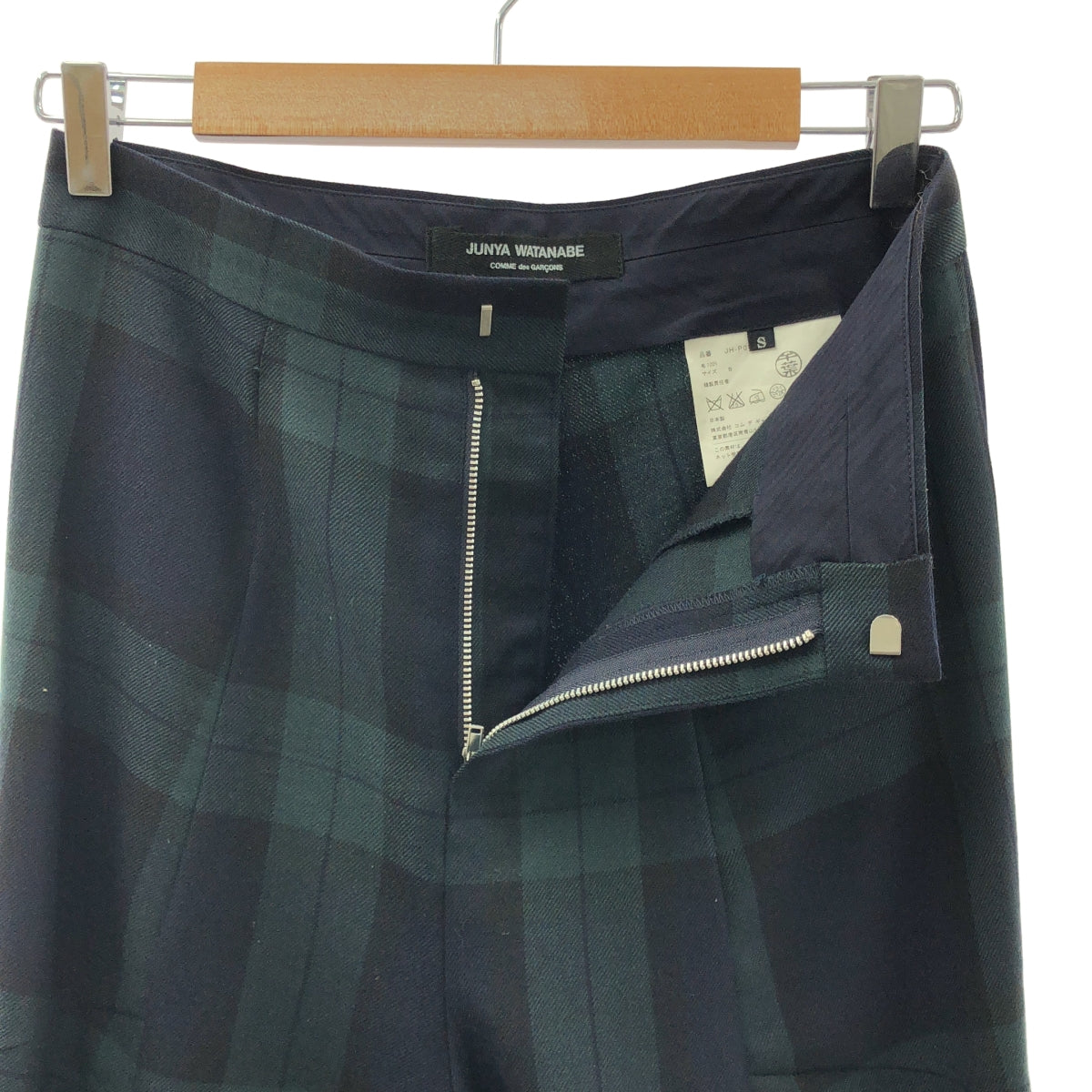 JUNYA WATANABE COMME des GARCONS / ジュンヤワタナベ | 2011AW | チェック ワイド フレア パンツ | S | レディース