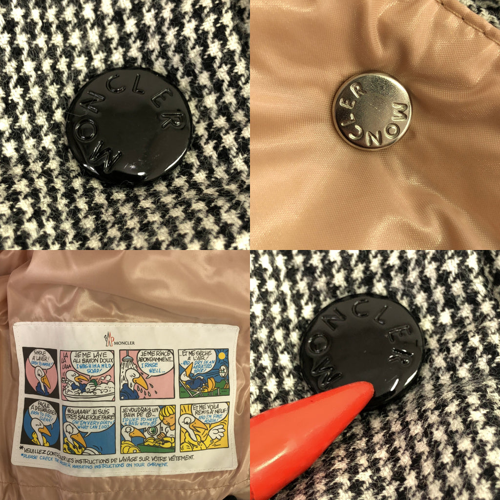 MONCLER / Moncler | CER / 치도리 격자 드로 스트링 다운 재킷 | 00 | 그레이 시스템 | 여성