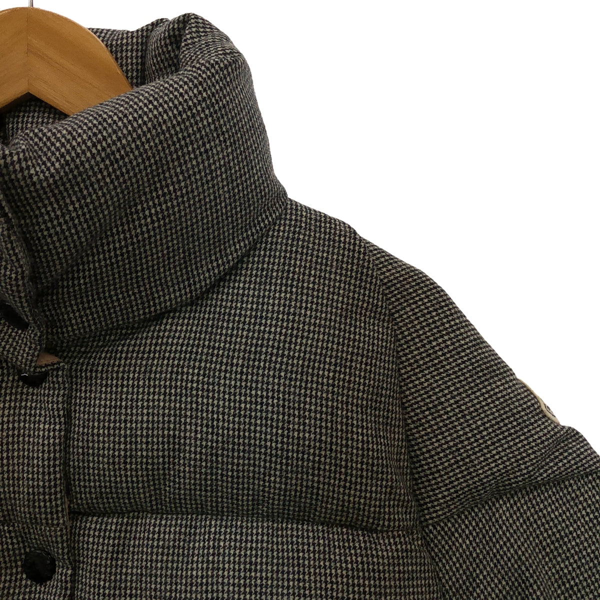 MONCLER / Moncler | CER / 치도리 격자 드로 스트링 다운 재킷 | 00 | 그레이 시스템 | 여성