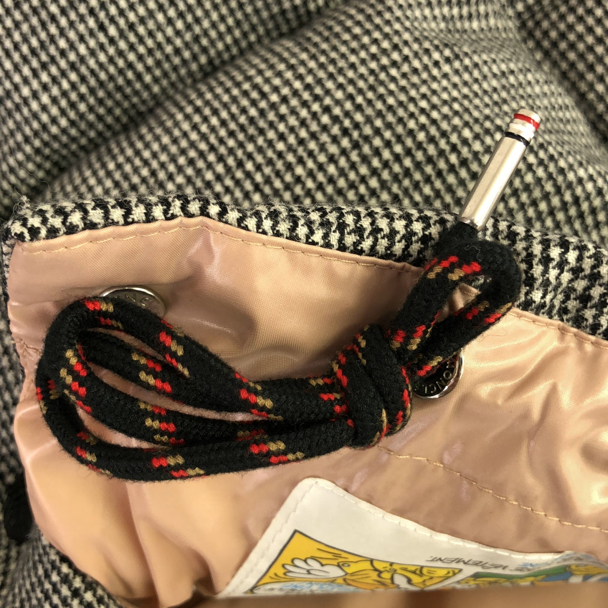 MONCLER / Moncler | CER / 치도리 격자 드로 스트링 다운 재킷 | 00 | 그레이 시스템 | 여성