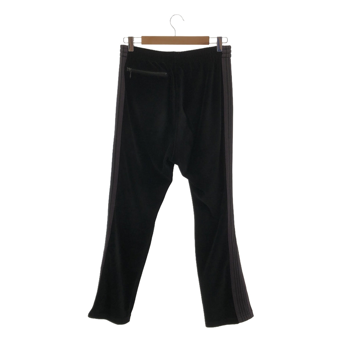 Needles / ニードルス | 2021AW | Narrow Track Pant  C/Pe Velour ベロア ナロー トラックパンツ | S | ブラック | メンズ