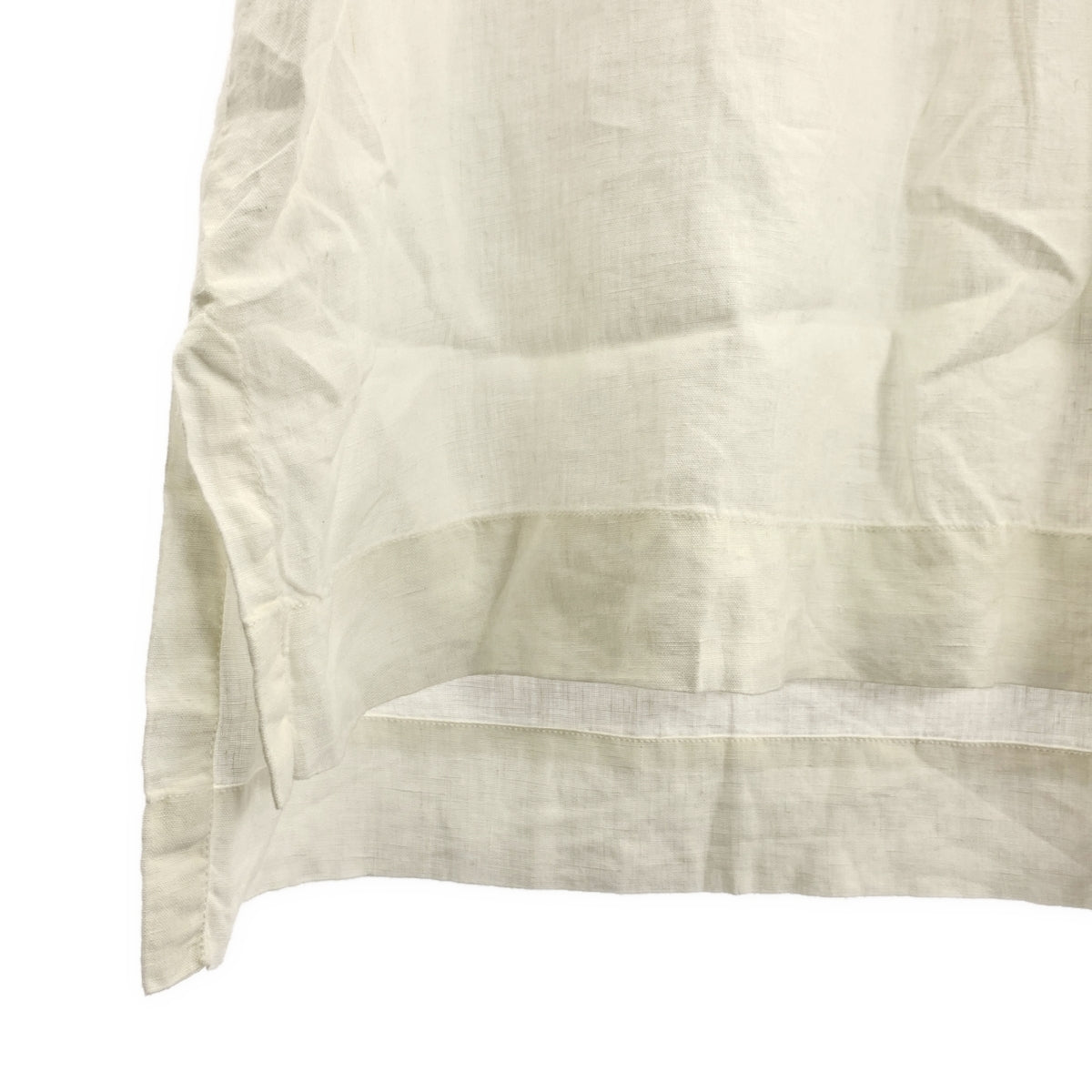 WEEKEND MAX MARA | 亞麻後褶開衩襯衫 | 尺寸 38 | 女款