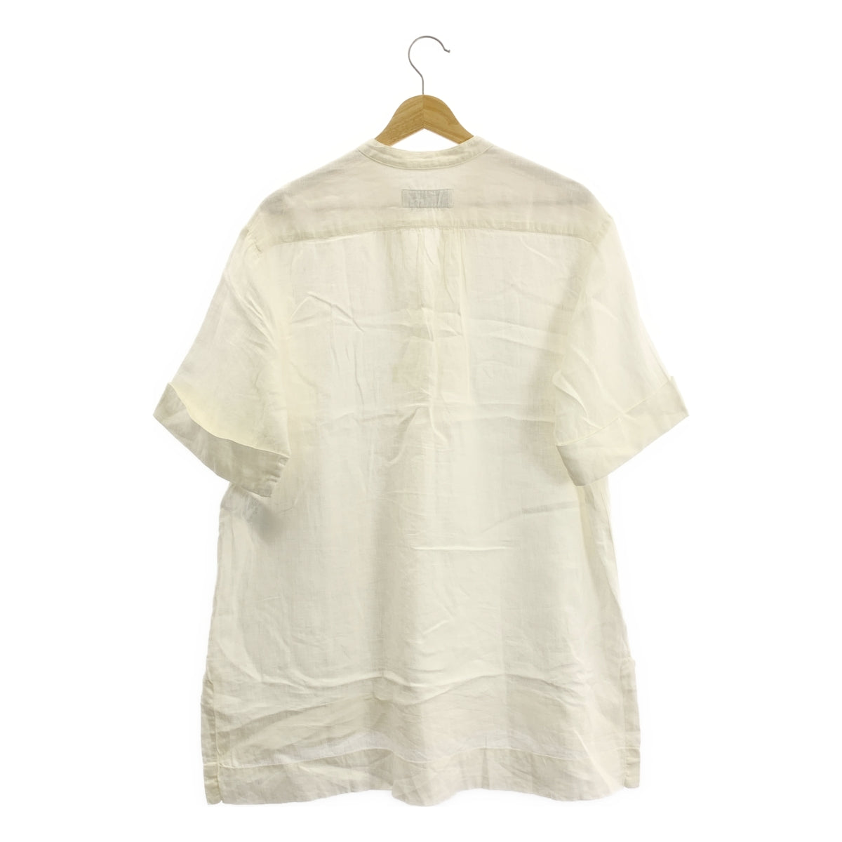 WEEKEND MAX MARA | 亞麻後褶開衩襯衫 | 尺寸 38 | 女款