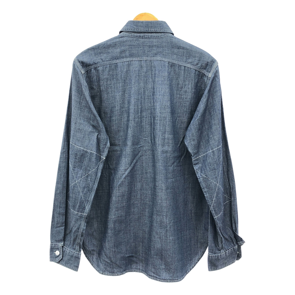 Engineered Garments / 엔지니어드 가멘츠 | WORK SHIRT COTTON DENIM 데님 워크 셔츠 | S | 남성