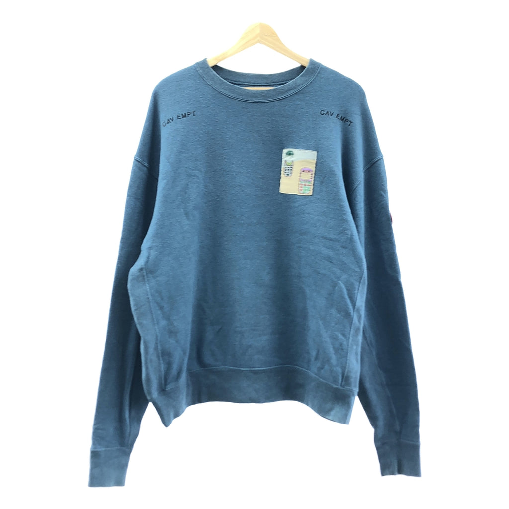 C.E / シーイー | 2021SS | MOBILE SOFT CREW NECK モバイルソフト クルーネック スウェット | M | ネイビー | メンズ