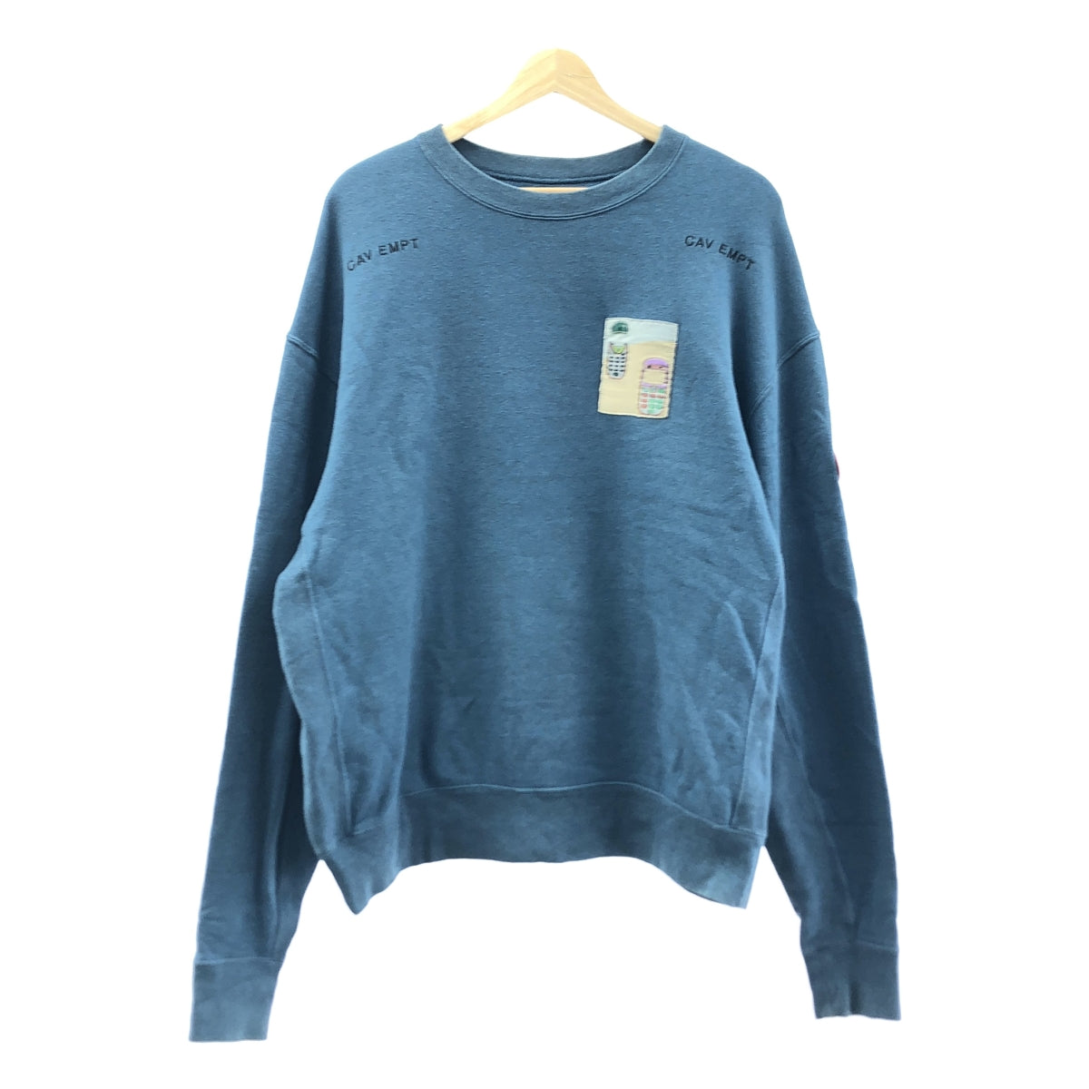 C.E / シーイー | 2021SS | MOBILE SOFT CREW NECK モバイルソフト クルーネック スウェット | M | ネイビー | メンズ
