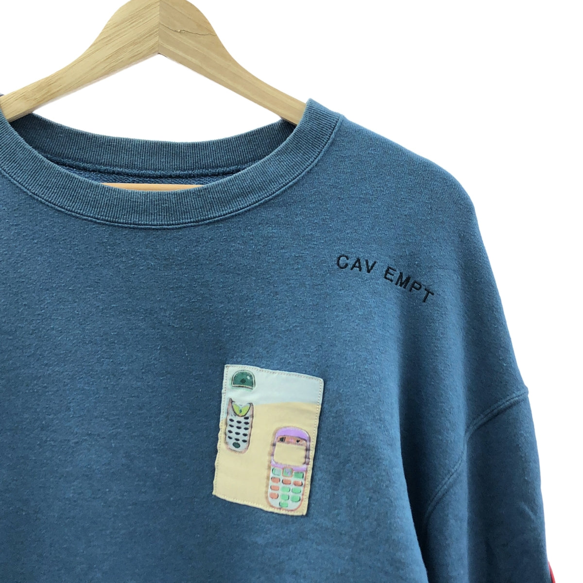 C.E / シーイー | 2021SS | MOBILE SOFT CREW NECK モバイルソフト クルーネック スウェット | M | ネイビー | メンズ