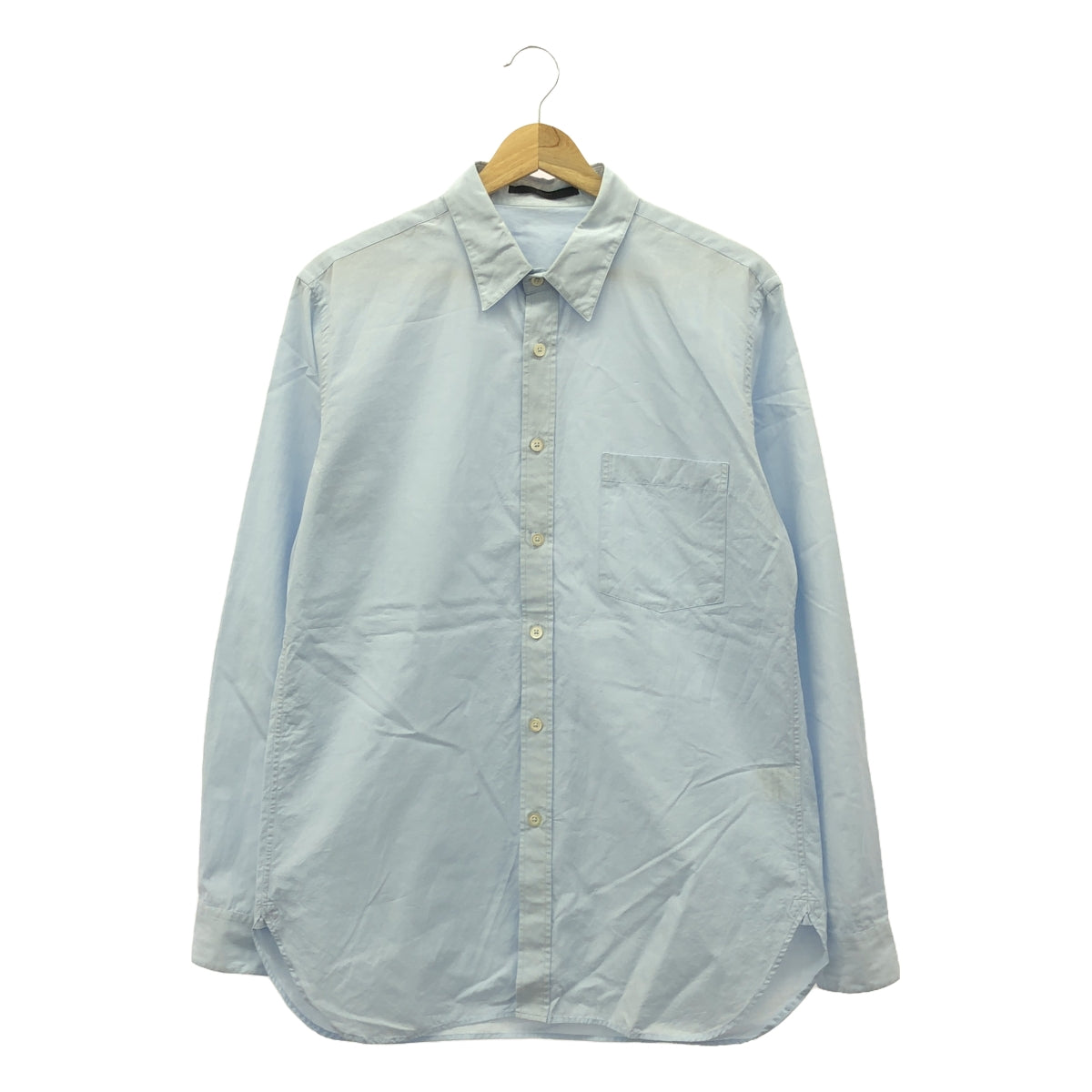 MARGARET HOWELL | Cotton Regular Collar Shirt | L | Men's