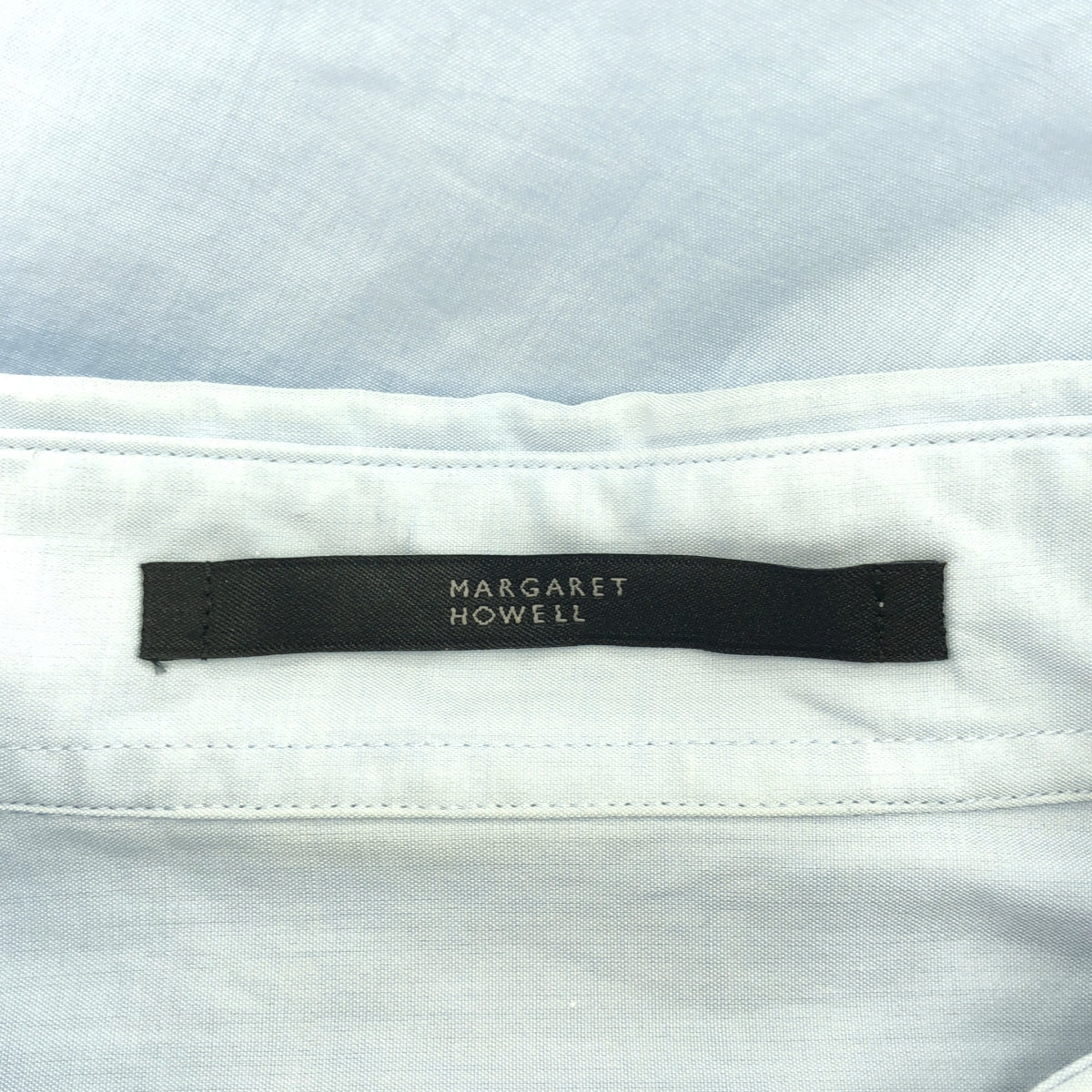 MARGARET HOWELL | Cotton Regular Collar Shirt | L | Men's