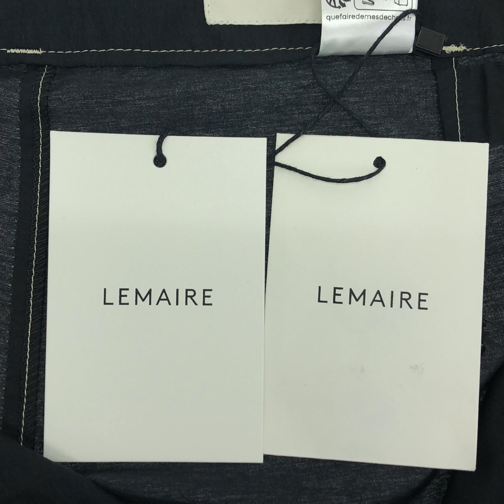 [品相良好] LEMAIRE | 2024SS | 束帶胡蘿蔔褲 | 50 | 黑色 | 男款