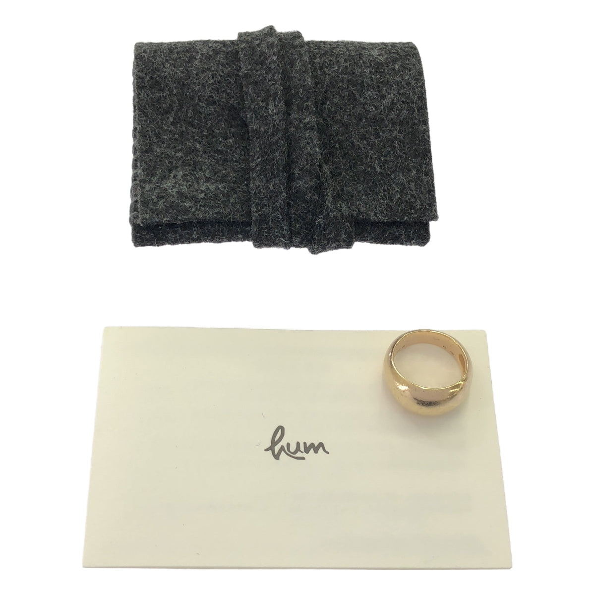 hum / hum | K10 Humete classic Ring |