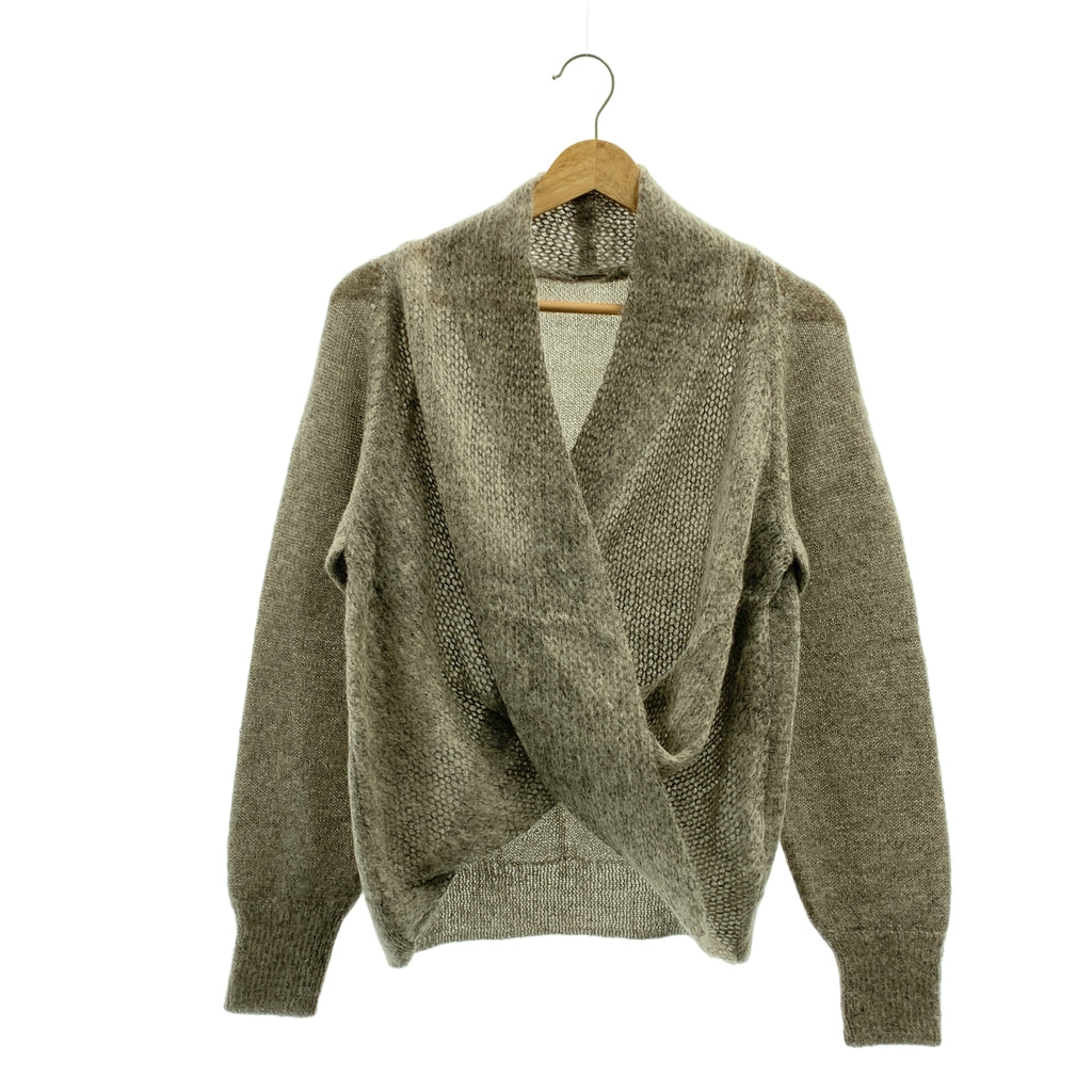 SUPPORT SURFACE / サポートサーフェス | モヘア ウール カシュクール プルオーバーニット | 1 | レディース