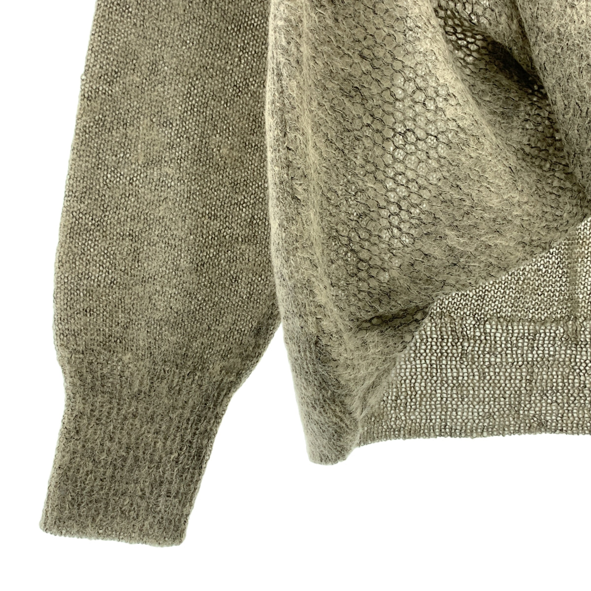 SUPPORT SURFACE / サポートサーフェス | モヘア ウール カシュクール プルオーバーニット | 1 | レディース